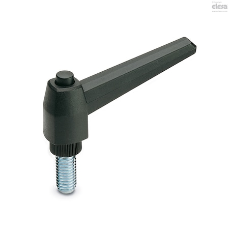 Zinc-plated Steel Threaded Stud, MRX.63 P-M8x35